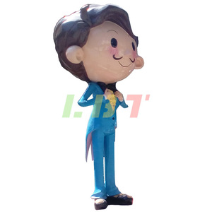 Escultura de Fibra de Vidrio para Exteriores Libit, Figura de Niño y Niña de Dibujos Animados, Duradera, Hecha a Mano, para Decoración de Jardín, Personalizable - Product Image 5