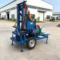 Machine de forage de puits d'eau portable de 200 m de profondeur