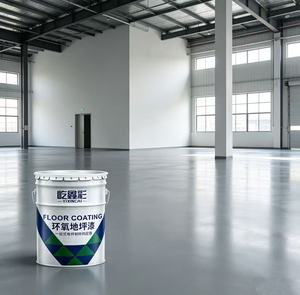 Vernice Epossidica per Pavimenti Resistente ai Graffi, Rivestimento Epossidico Senza Giunti per Interni ed Esterni, Soluzione per Rinnovamento Pavimenti in Calcestruzzo - Product Image 1