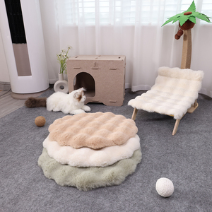 Coussin pour chat, tapis de massage, tapis pour cage à chat, tapis chaud pour chat, couverture de couchage, coussin pour chat, tapis de couchage pour chien et chat, couverture en laine - Product Image 2