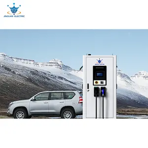 Smart Car Charging Piles DC EV Stations Electric Vehicle Battery EV Charger Dual Connectors Type 2 ev charging station