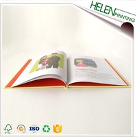 Impresión de libros infantiles de tapa dura personalizada hecha de papel de cartón duradero para embalaje de libros y catálogos