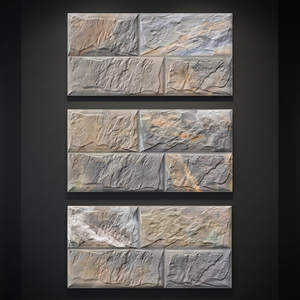 Vente en gros de carreaux muraux numériques bruns en céramique 300x600mm 12x24 briques de pierre décoratives 30x60cm prix bon marché pour les murs intérieurs - Product Image 5