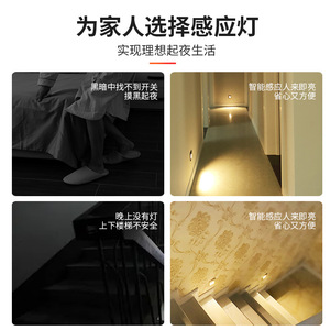 86 Type Embedded Stair Tread <b>Led</b> Infrared <b>Sensor</b> <b>Light</b> For Passageways 4000k Square Shape - Product Image 4