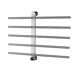 <span class=keywords><strong>Sèche</strong></span>-serviettes électrique YaKe, support <span class=keywords><strong>mural</strong></span> brossé pour salle de bain, chauffe-serviettes <span class=keywords><strong>mural</strong></span>, séchoir à serviettes - Product Image 1