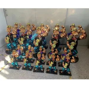Vente en gros de figurines de jeu en résine personnalisées, style Pop Art, statue de Popeye en résine, sculpture - Product Image 3