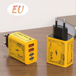 120w Double <b>Usb</b> + Type <b>C</b> Phone Charger 4 in 1 <b>USB</b> Wall Charger Pd Quick Charging <b>Usb</b> Type <b>C</b> Charger <b>Adapter</b> - Product Image 4