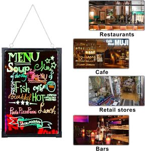 Voilamart <span class=keywords><strong>LED</strong></span> tin nhắn bằng văn bản Board <span class=keywords><strong>menu</strong></span> Đăng Board với điều khiển từ xa khung và hiển thị dấu hiệu chủ cho Acrylic <span class=keywords><strong>menu</strong></span> - Product Image 5