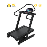 Monte-escaliers commercial HUANYU robuste, capacité de charge 122 kg, zone de course 510*1070 mm, inclinaison 5%-30%, affichage LED/LCD, électrique
