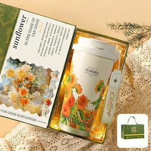 Set Hadiah Perusahaan Khusus, Set Eksekutif Cangkir Vakum Mewah, Buku Catatan, dan Pulpen, Set Hadiah Promosi Bisnis Dengan Kotak - Product Image 3