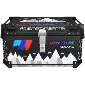 65L Silver X Design F2-<span class=keywords><strong>MOTO</strong></span> Boîte de coffre à bagages de <span class=keywords><strong>moto</strong></span> Boîtes de queue de <span class=keywords><strong>moto</strong></span> en <span class=keywords><strong>aluminium</strong></span> et en plastique - Product Image 5