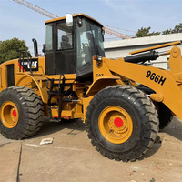 Chargeuse sur pneus Caterpillar 966H d'origine d'occasion mais en bon état CAT 966G Chargeuses sur pneus Chargeur 6T livraison rapide