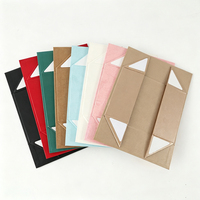 Boîte cadeau magnétique de luxe avec logo personnalisé pour l'emballage de vêtements, boîte en carton rigide pliable pour vêtements, t-shirts, emballage de vêtements