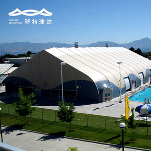 Auvent extérieur personnalisable résistant et imperméable, tente pour événements sportifs de stade, <span class=keywords><strong>terrain</strong></span>, <span class=keywords><strong>padel</strong></span> et piscine - Product Image 1