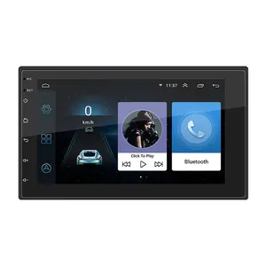 Offre Spéciale 7 pouces Android12 1 2 DIN écran tucson vidéo GPS Navigation WIFI Carplay caméra radio voiture lecteur android