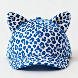 Gorras de Béisbol de 6 Paneles con Logotipo Personalizado, de Algodón, con Estampado de Leopardo, Impermeables, Deportivas, para Hombre y Mujer - Product Image 3