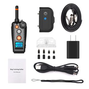 <span class=keywords><strong>Collar</strong></span> de entrenamiento para perros remoto 2025 Venta caliente <span class=keywords><strong>Collar</strong></span> de entrenamiento para perros con control remoto de 300 metros Rango remoto Pitido Vibración Modos de choque - Product Image 6