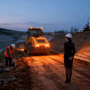 Compacteur d'asphalte de 12 tonnes C 6612E Rouleau de vibration à double tambour - Product Image 5