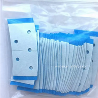 Ruban adhésif double face invisible ultra-résistant, mini-bandes bleues pour toupets, extensions capillaires et perruques, 36 unités/paquet