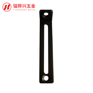 Support d'angle en métal noir Yihuaxing 80x16x63x4.5T pour accessoires de meubles - Product Image 3
