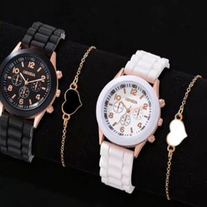INS Hot Sale Men's Sports <b>Watch</b> <b>Set</b>, Fashion Casual Wristwatch Combo Gift Box, Quartz <b>Watch</b> Bundle for Holiday Gift - Product Image 1