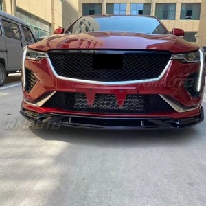 ลิ้นกันชนหน้ารถยนต์ สปอยเลอร์ดิฟฟิวเซอร์ อุปกรณ์ตกแต่งรถยนต์สำหรับ Cadillac CT4 ฝาครอบกันชน ป้องกันการกระแทก ชิ้นส่วนตกแต่ง - Product Image 4