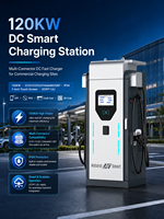 Chargeur rapide DC multi-puissance 60-240 kW de niveau 3 pour véhicules électriques, direct usine, OEM ODM, recharge intelligente CCS GB/T pour voitures électriques