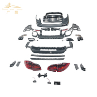 Kit carrosserie de conversion avant pour Cayenne 958 (2018) Turbo S, version 958.2 (mise à niveau de la 58.1), en matériau PP, fixation par boulons