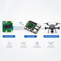 Module de caméra Sony IMX219 8MP MIPI CSI pour Raspberry Pi, ordinateur monocarte, système embarqué de robotique