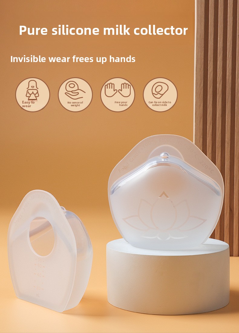 Collettore di latte trasparente - uno