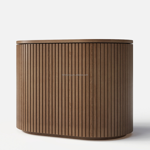 Ferly đương đại đầy đủ đồ nội thất phòng ngủ đặt sồi đóng cửa đầu giường với ngăn kéo Bàn Cạnh Giường ngủ để sử dụng nhà - Product Image 6