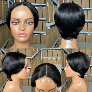 Nuova Parrucca Corta <span class=keywords><strong>Bob</strong></span> 2026 per Donne, Capelli Lisci, Stile Brasiliano e Vietnamita, Vendita all'Ingrosso - Product Image 2