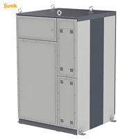 Sistema de Almacenamiento de Energía Industrial y Comercial Suntik LiFePO4 Grid con Garantía de 10 Años, 8000 Ciclos, Protección IP65 y Refrigeración por Aire, 100KWh