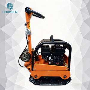 Compactadora de Placas Portátil de Gasolina de 135 kg, Fuerza Centrífuga de 20 kN para Pavimentación de Asfalto y Apisonado de Cimentaciones - Product Image 3