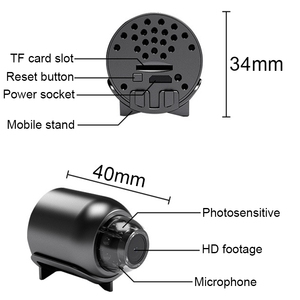 Cámara Mini Inteligente WiFi HD de 2 Millones de Píxeles para el Hogar, con Control Remoto, 1080P, Especificaciones: X5+32G, Más Vendida - Product Image 2