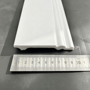 Plinthe murale en polystyrène PS, profilé décoratif pour bordure de sol, idéal pour la rénovation résidentielle et les bâtiments commerciaux - Product Image 2