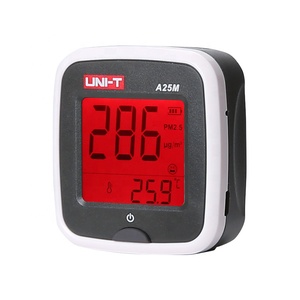 เครื่องตรวจวัดคุณภาพอากาศภายในอาคาร UNI-T A25M รุ่นขายดี ของแท้ พร้อมหน้าจอดิจิตอล ตรวจจับ PM2.5 และฟอร์มาลดีไฮด์ รุ่น A25D/A25F - Product Image 4