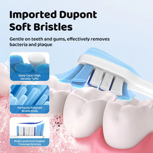 Cepillo de Dientes Eléctrico Sónico para Niños, Funciona con Batería, Limpieza Diaria, Blanqueamiento Dental - Product Image 4