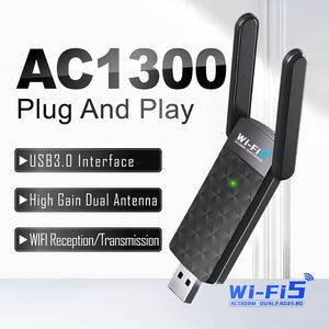 อะแดปเตอร์ไวไฟยูเอสบีการ์ดเครือข่ายไร้สาย WIFI5 ดูอัลแบนด์ กิกะบิต 5G ไร้สาย Wifi6 ตัวรับสัญญาณเครื่องส่งสัญญาณ - Product Image 3