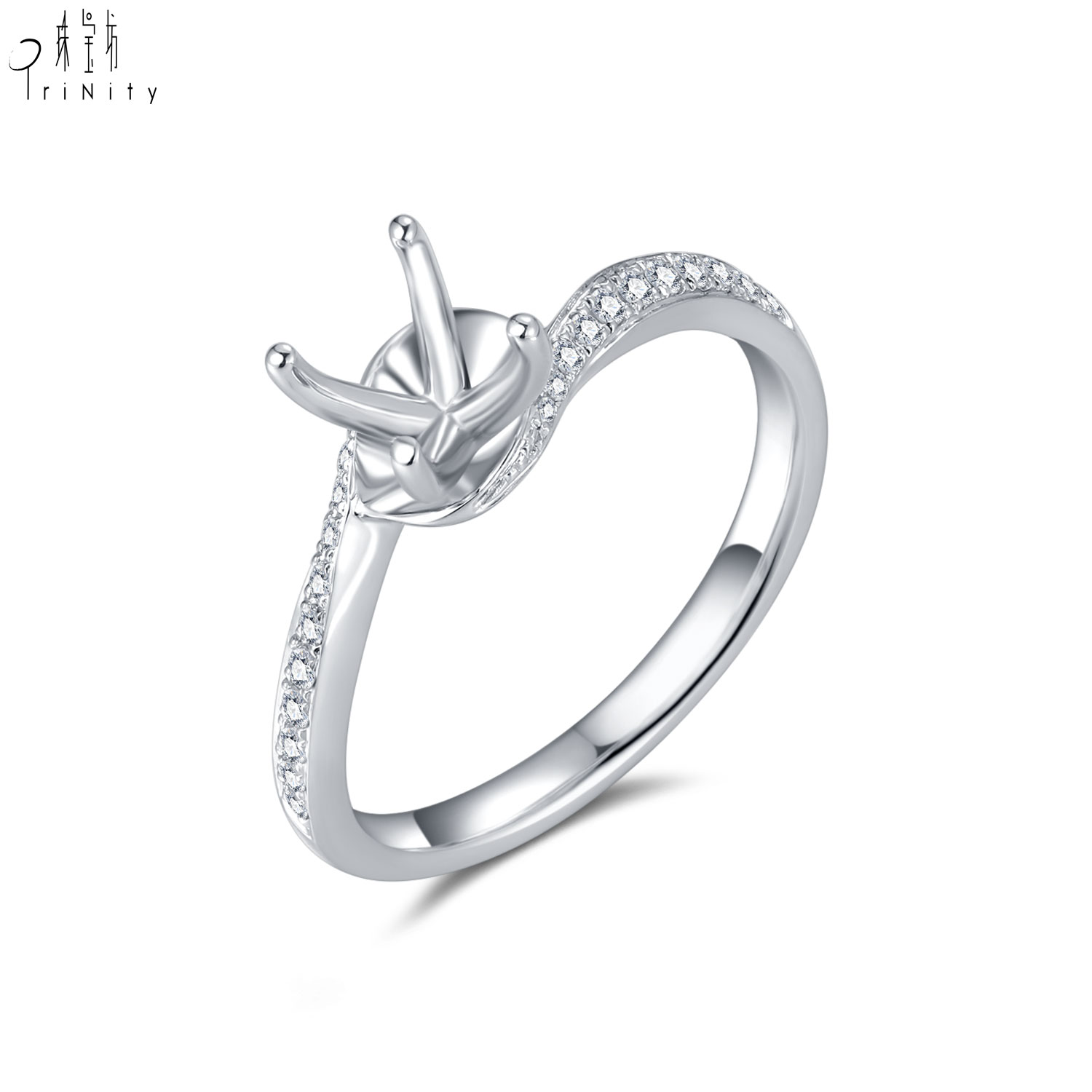 Or blanc 18 carats
