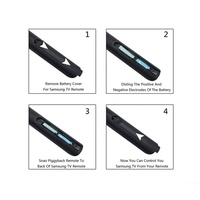Nuevo Control Remoto Universal para TV LCD IR BN59-01315B para Samsung TV UE43RU7105 UE43RU7179 con 44 Botones con Función NETFLIX y hulu