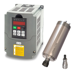 มอเตอร์แกนหมุนกัดความแม่นยำสูง 1.8KW ER11 60000RPM ระบายความร้อนด้วยน้ำมัน คุณภาพสูง 220V พร้อมชุดเกียร์และลูกปืนแกนหมุน CNC - Product Image 2