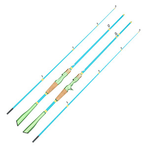 Macaron Lure Rod Set 2.1m M-Action Spinning Reel Freshwater Fishing Kit - Product Image 1