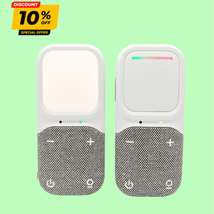 Monitor de Audio Relajante para Bebés con Canciones de Cuna Integradas, Ruido Blanco, Proyección de Cielo Estrellado Opcional y Función de Luz Nocturna - Product Image 1