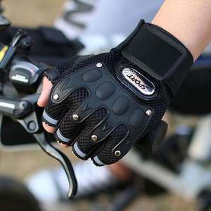 Gants pour motards Gants de moto demi-doigts Gants pour hommes Rider Fighting Off-road - Product Image 3