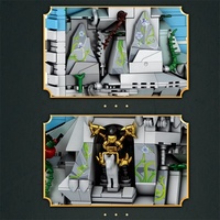 66039 BOOKS of the KINGS Modelo de estantería creativa de alta dificultad, bloques de construcción de plástico ABS con partículas pequeñas, juguete de modelo