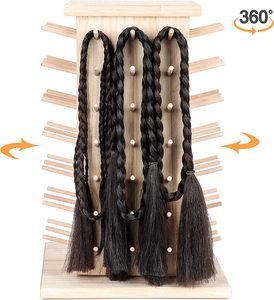 84 <span class=keywords><strong>bobine</strong></span> (fai da te per essere 93 <span class=keywords><strong>bobine</strong></span>) organizzatore per filo <span class=keywords><strong>di</strong></span> <span class=keywords><strong>legno</strong></span> completamente rotante/supporto per filo per cucire, Quilting, ricamo, - Product Image 2