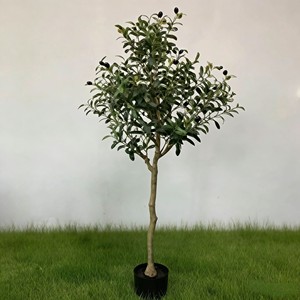 Árboles de Olivo Artificiales de Plástico para Uso en Interiores/Exteriores, Decoración para Bodas y Navidad, Fácil Montaje - Product Image 6