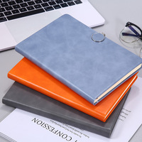 Carnets de notes d'affaires personnalisables en cuir PU coffret cadeau planificateur avec boîte planificateur à stylo A5 Journal Journal de bureau carnet de notes à couverture rigide