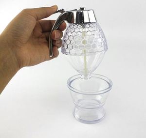 Hot Selling Baking and Syrup <b>Bottle</b> Pot <b>Plastic</b> Non-Drip Honey Dispenser - Product Image 5
